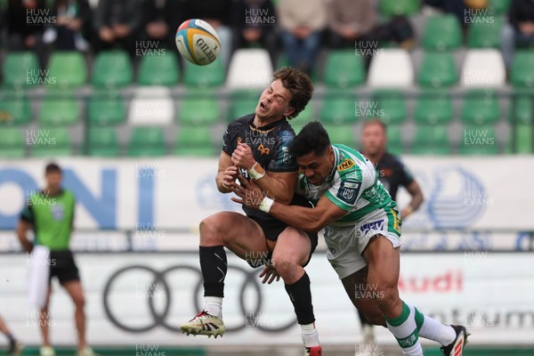 210326 - Benetton Rugby v Ospreys - United Rugby Championship - Jack Walsh of Ospreys 