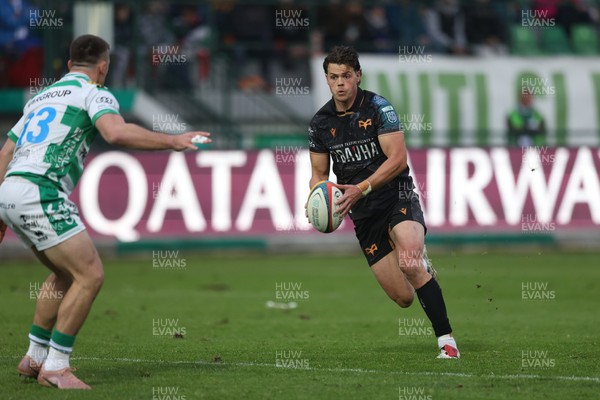 210326 - Benetton Rugby v Ospreys - United Rugby Championship - Jack Walsh of Ospreys 