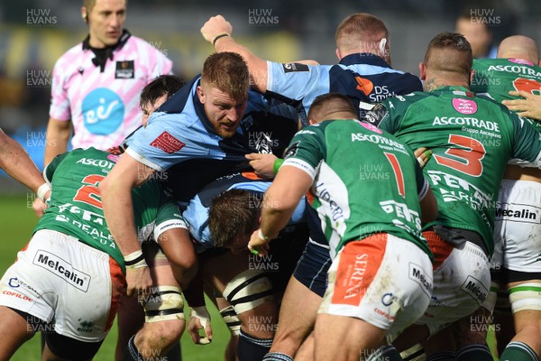 301119 - Benetton Treviso v Cardiff Blues - Guinness PRO14 -  Macauley Cook of Cardiff