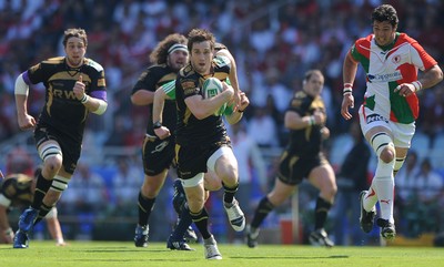 10.04.10 - Biarritz v Ospreys - Heineken Cup Quarter Final - Andrew Bishop of Ospreys 