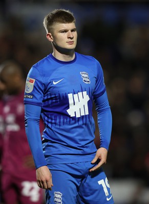 100424 - Birmingham City v Cardiff City - Sky Bet Championship - Jordan James of Birmingham City