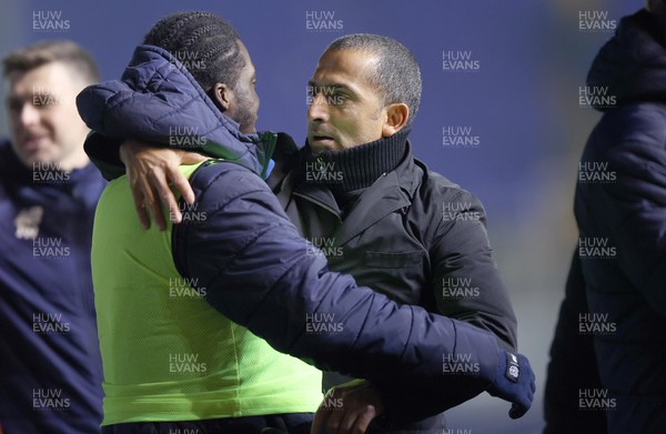 140223 - Birmingham City v Cardiff City - Sky Bet Championship - Manager Sabri Lamouchi of Cardiff at the end of the match