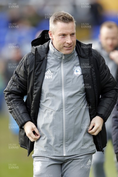180120 - Birmingham City v Cardiff City - Sky Bet Championship - Manager Neil Harris of Cardiff at the start of the match