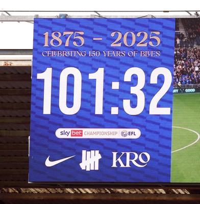 200925 - Birmingham City v Swansea City - Sky Bet Championship - Celebration of 150 years of Birmingham City