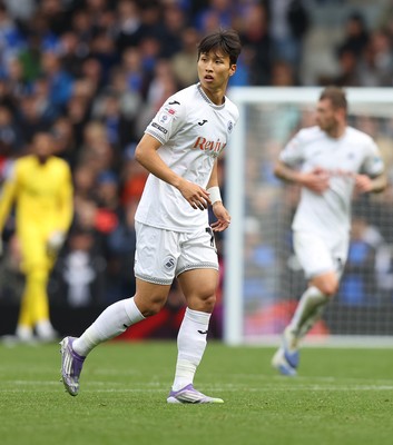 200925 - Birmingham City v Swansea City - Sky Bet Championship - Eom Ji-sung of Swansea