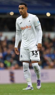 200925 - Birmingham City v Swansea City - Sky Bet Championship - Adam Idah of Swansea