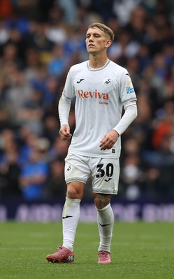 200925 - Birmingham City v Swansea City - Sky Bet Championship - Ethan Galbraith of Swansea