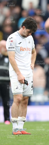 200925 - Birmingham City v Swansea City - Sky Bet Championship - Joshua Key of Swansea at the end of the match