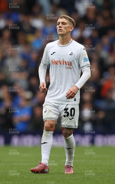 200925 - Birmingham City v Swansea City - Sky Bet Championship - Ethan Galbraith of Swansea