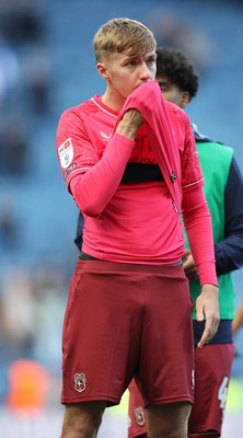 101026 - Blackburn Rovers v Cardiff City - Sky Bet Championship - Isaak Davies of Cardiff at the end of the match