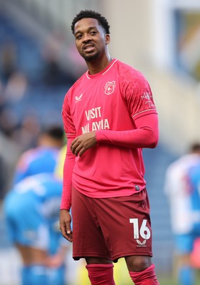 101026 - Blackburn Rovers v Cardiff City - Sky Bet Championship - Chris Willock of Cardiff at the end of the match
