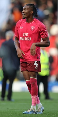 101026 - Blackburn Rovers v Cardiff City - Sky Bet Championship - Gabriel Osho of Cardiff