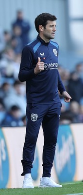 101026 - Blackburn Rovers v Cardiff City - Sky Bet Championship - Manager Brian Barry-Murphy of Cardiff
