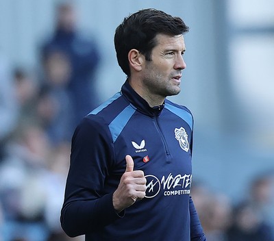 101026 - Blackburn Rovers v Cardiff City - Sky Bet Championship - Manager Brian Barry-Murphy of Cardiff