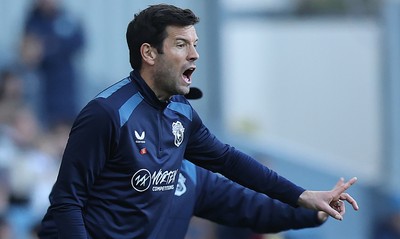 101026 - Blackburn Rovers v Cardiff City - Sky Bet Championship - Manager Brian Barry-Murphy of Cardiff