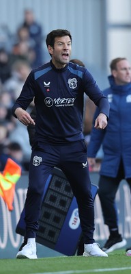 101026 - Blackburn Rovers v Cardiff City - Sky Bet Championship - Manager Brian Barry-Murphy of Cardiff