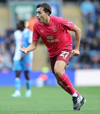101026 - Blackburn Rovers v Cardiff City - Sky Bet Championship - Joel Colwill of Cardiff