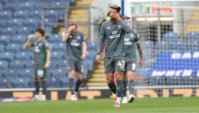 150325 - Blackburn Rovers v Cardiff City - Sky Bet Championship - Cardiff reaction to Blackburn equaliser