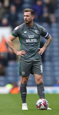 150325 - Blackburn Rovers v Cardiff City - Sky Bet Championship - Joe Ralls of Cardiff