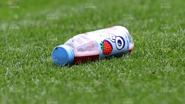 211023 - Blackburn Rovers v Cardiff City - Sky Bet Championship - Bottle thrown by Rovers fans after Cardiff disallowed goal 