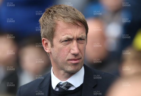 050519 - Blackburn Rovers v Swansea City, Sky Bet Championship - Swansea City manager Graham Potter at the start of the match