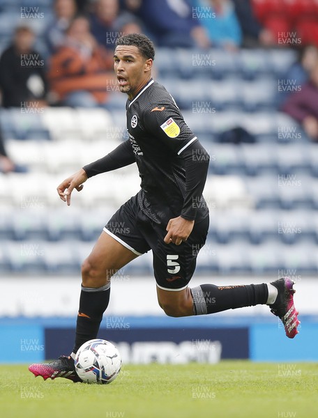 070821 - Blackburn Rovers v Swansea City - Sky Bet Championship - Ben Cabango of Swansea
