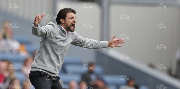 070821 - Blackburn Rovers v Swansea City - Sky Bet Championship - Head Coach Russell Martin  of Swansea 