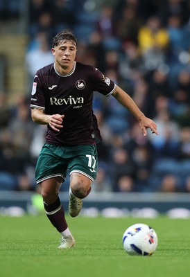 300925 - Blackburn Rovers v Swansea City - Sky Bet Championship - Goncalo Franco of Swansea