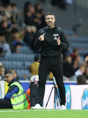 300925 - Blackburn Rovers v Swansea City - Sky Bet Championship - Swansea manager Alan Sheehan