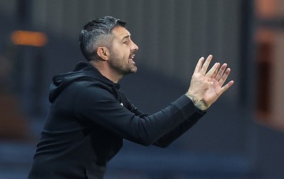 300925 - Blackburn Rovers v Swansea City - Sky Bet Championship - Swansea manager Alan Sheehan