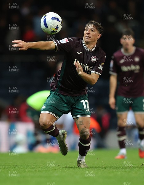 300925 - Blackburn Rovers v Swansea City - Sky Bet Championship - Goncalo Franco of Swansea