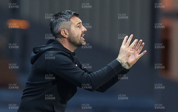 300925 - Blackburn Rovers v Swansea City - Sky Bet Championship - Swansea manager Alan Sheehan