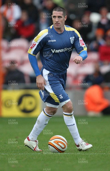 04.10.08...Blackpool v Cardiff City, Coca Cola Championship - Cardiff's Mark Kennedy 