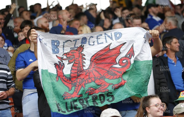 140821 - Blackpool v Cardiff City - Sky Bet Championship - Cardiff fans