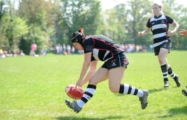 17.04.11 - Blaenau Gwent Women(Blue) v Pontyclun Women(Black/White) -  