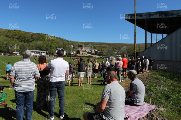 250426 - Blaina v Bedlinog - Admiral National League 1 East - general view during game