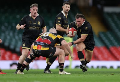 120426 - Blaina v Abercrave - Mens Division One Cup Final - Luke Harwood of Blaina
