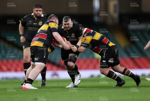 120426 - Blaina v Abercrave - Mens Division One Cup Final - Adam Lane of Blaina