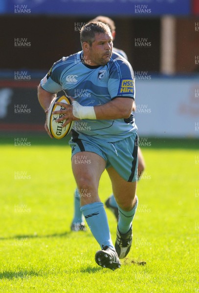 07.08.09  - Rugby -  Cardiff Blues pre season training Darren Morris 