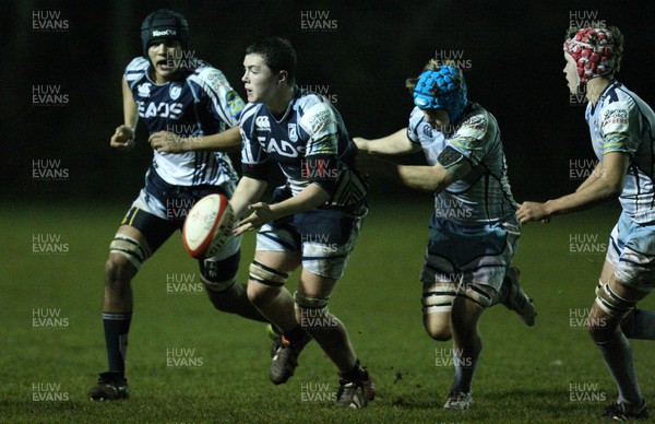 241012 - Cardiff Blues South U16 v Cardiff Blues North U16, Regional Age Grade Championship - 