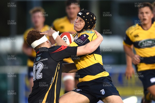 230817 - Blues Under 18 v Dragons Under 18 - Ioan Evans of Blues