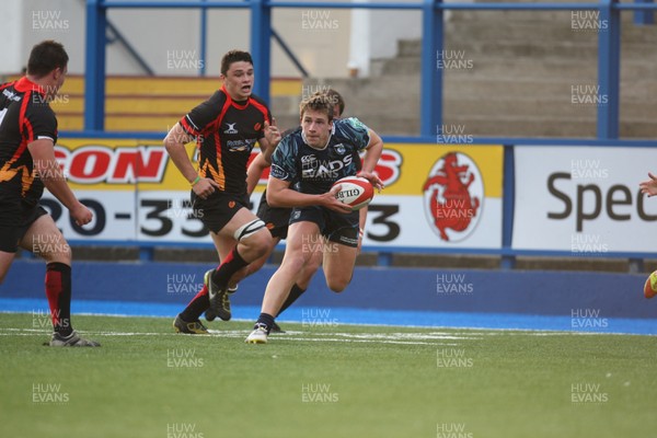 280813 - Cardiff Blues U18 v Newport Gwent Dragons U18, WRU Regional Age Grade Championship - 