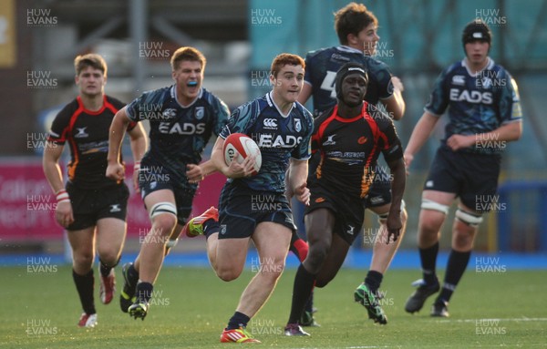 280813 - Cardiff Blues U18 v Newport Gwent Dragons U18, WRU Regional Age Grade Championship - 