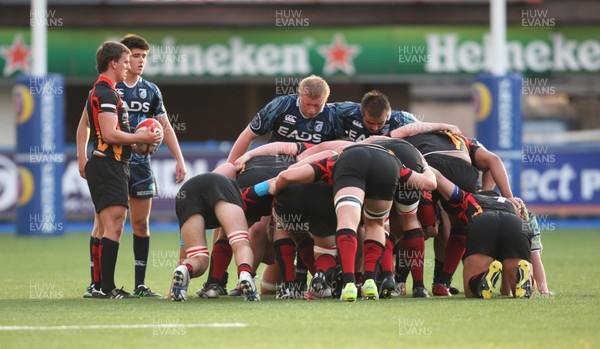 280813 - Cardiff Blues U18 v Newport Gwent Dragons U18, WRU Regional Age Grade Championship - 