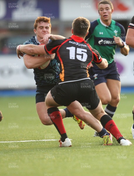 280813 - Cardiff Blues U18 v Newport Gwent Dragons U18, WRU Regional Age Grade Championship - 