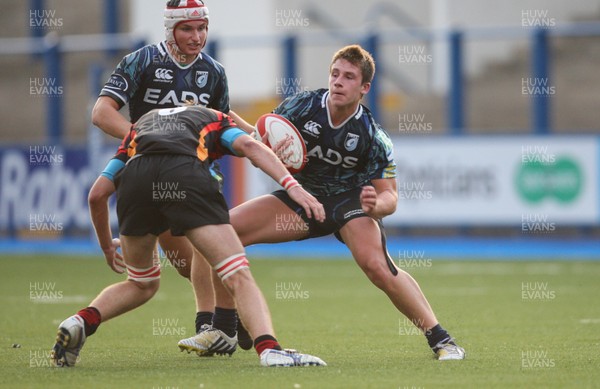 280813 - Cardiff Blues U18 v Newport Gwent Dragons U18, WRU Regional Age Grade Championship - 