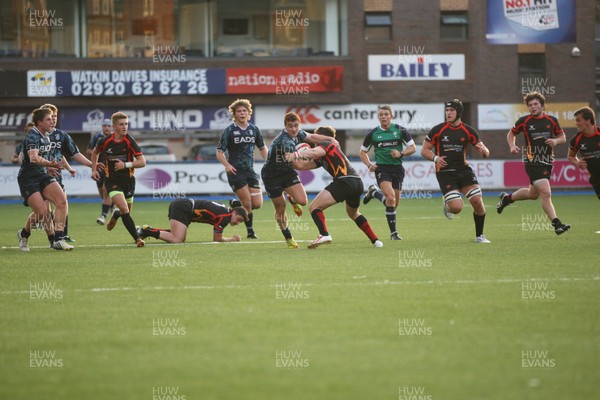 280813 - Cardiff Blues U18 v Newport Gwent Dragons U18, WRU Regional Age Grade Championship - 