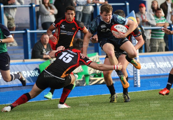 280813 - Cardiff Blues U18 v Newport Gwent Dragons U18, WRU Regional Age Grade Championship - 