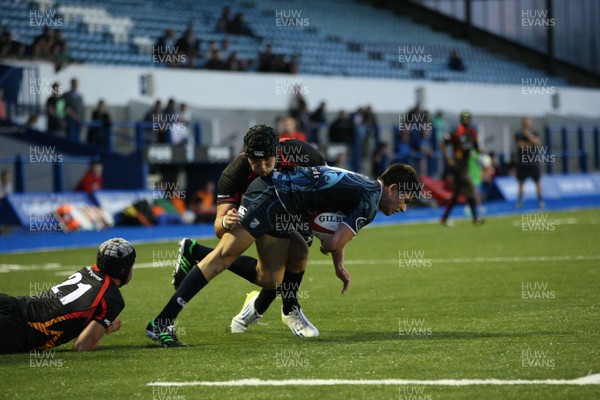 280813 - Cardiff Blues U18 v Newport Gwent Dragons U18, WRU Regional Age Grade Championship - 