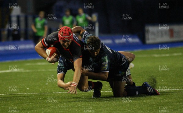 280813 - Cardiff Blues U18 v Newport Gwent Dragons U18, WRU Regional Age Grade Championship - 